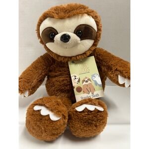 Aroma Home Hot Hugs Stanley Sloth Microwavable Lavender Scented Plush AH0087SL-J